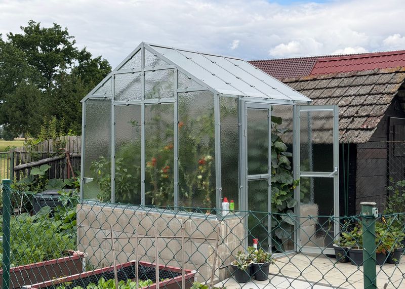 Glasgewächshaus LIMES VERSO 2 2,49 x 2,07 m