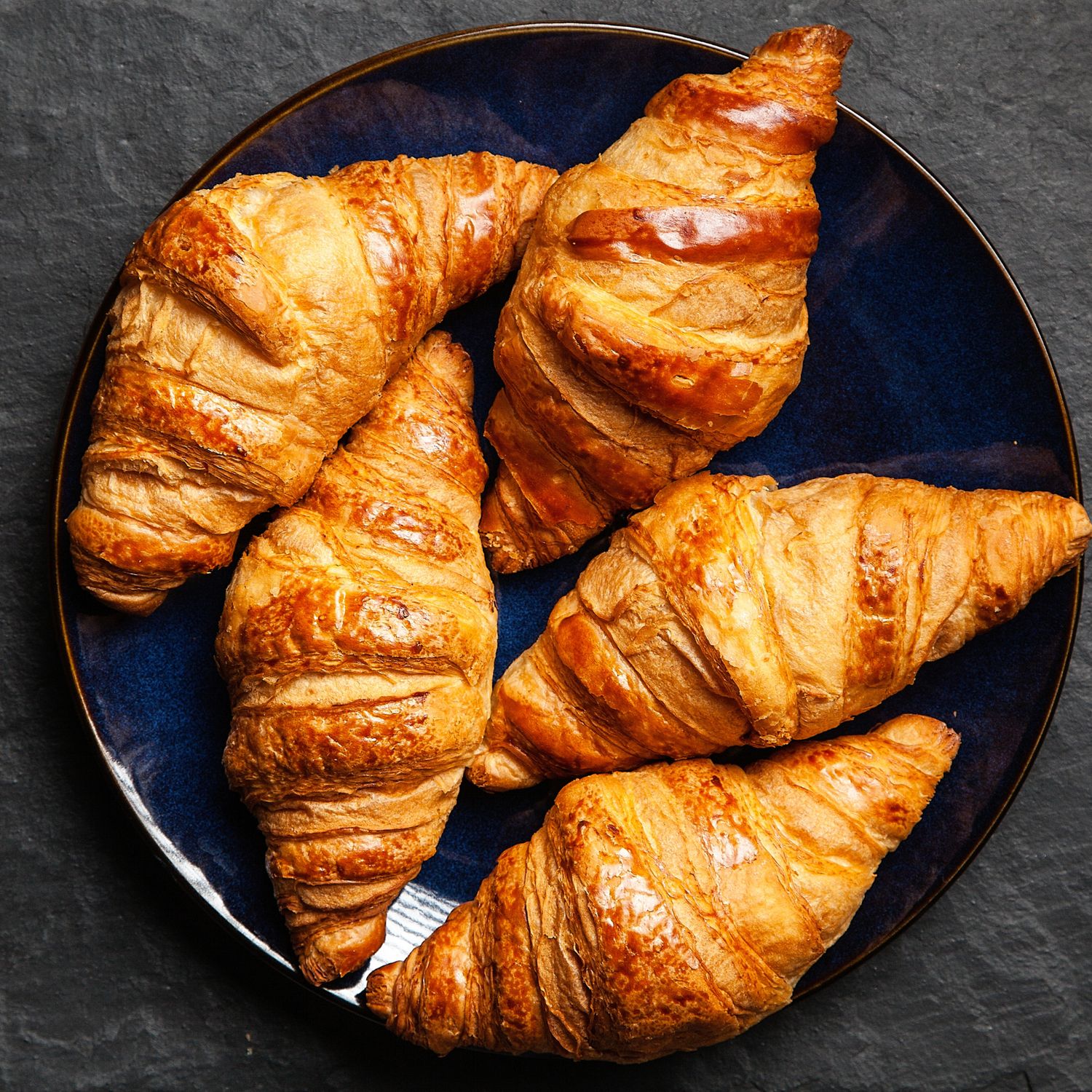 Artisan Butter-Layered Croissants