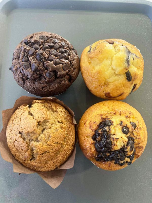 Muffins (minimum 6 pieces choose flavor/s)