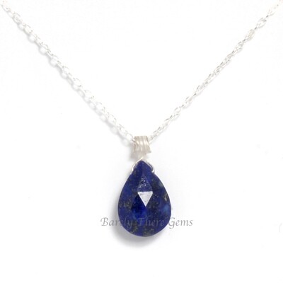 Lapis Lazuli, Sterling Silver, Necklace