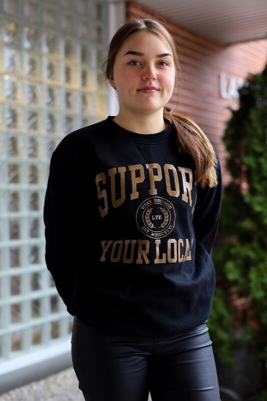 Support Your Local  x LYK120-collegepaita