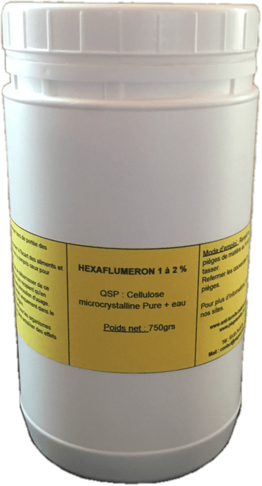 Pâte Termites Hexaflumeron pour piège anti termite  - 750 grs
