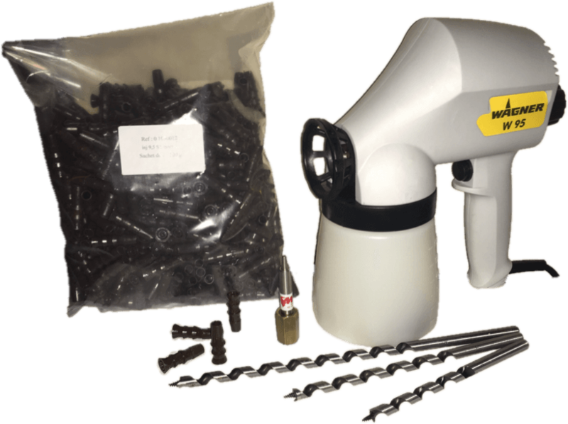 Kit Traitement de charpente Wagner 95 Pack +
