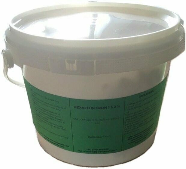 Recharge Pâte Hexaflumeron Pièges Termites Boîtiers Anti Termites - 1500 grs