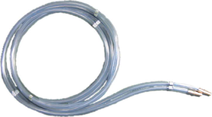 Flexible d'aspiration et retour pour pistolet d'injection