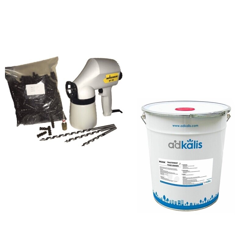 Kit charpente Wagner 95 Embout-injecteur-mèche-20L XILIX 3000 P