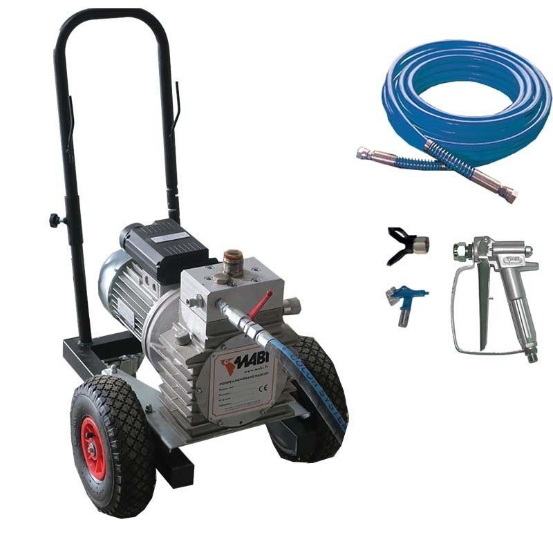 POMPE AIRLESS MABI  À MEMBRANE EN KIT 5.5L