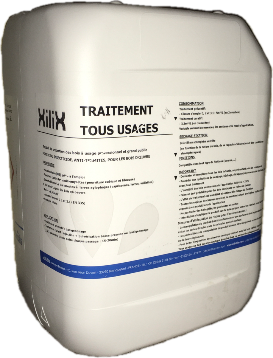 Insecticide Fongicide Xilix Sarpap Traitement Tous Usages 5L Prêt Emploi