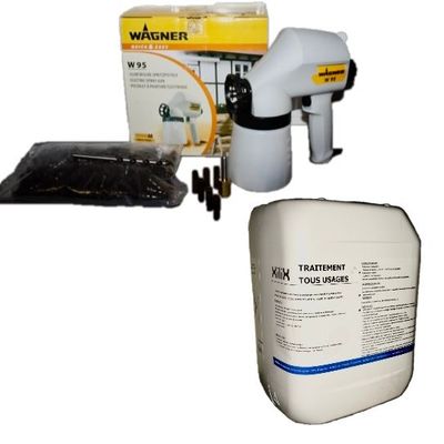 Kit Traitement de charpente Wagner 95 Embout-injecteur-mèche-5L Xilix TMU