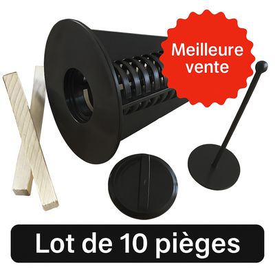 Anti Termite 10 Pièges de Détection Surveillance Terrain