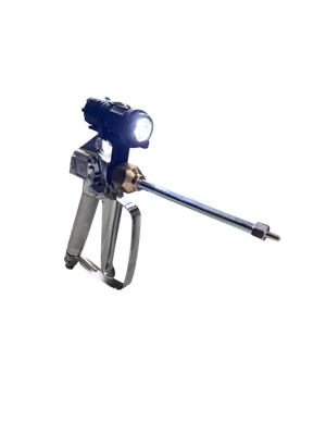Kit pistolet d’injection charpente avec embout et éclairage LED intégré