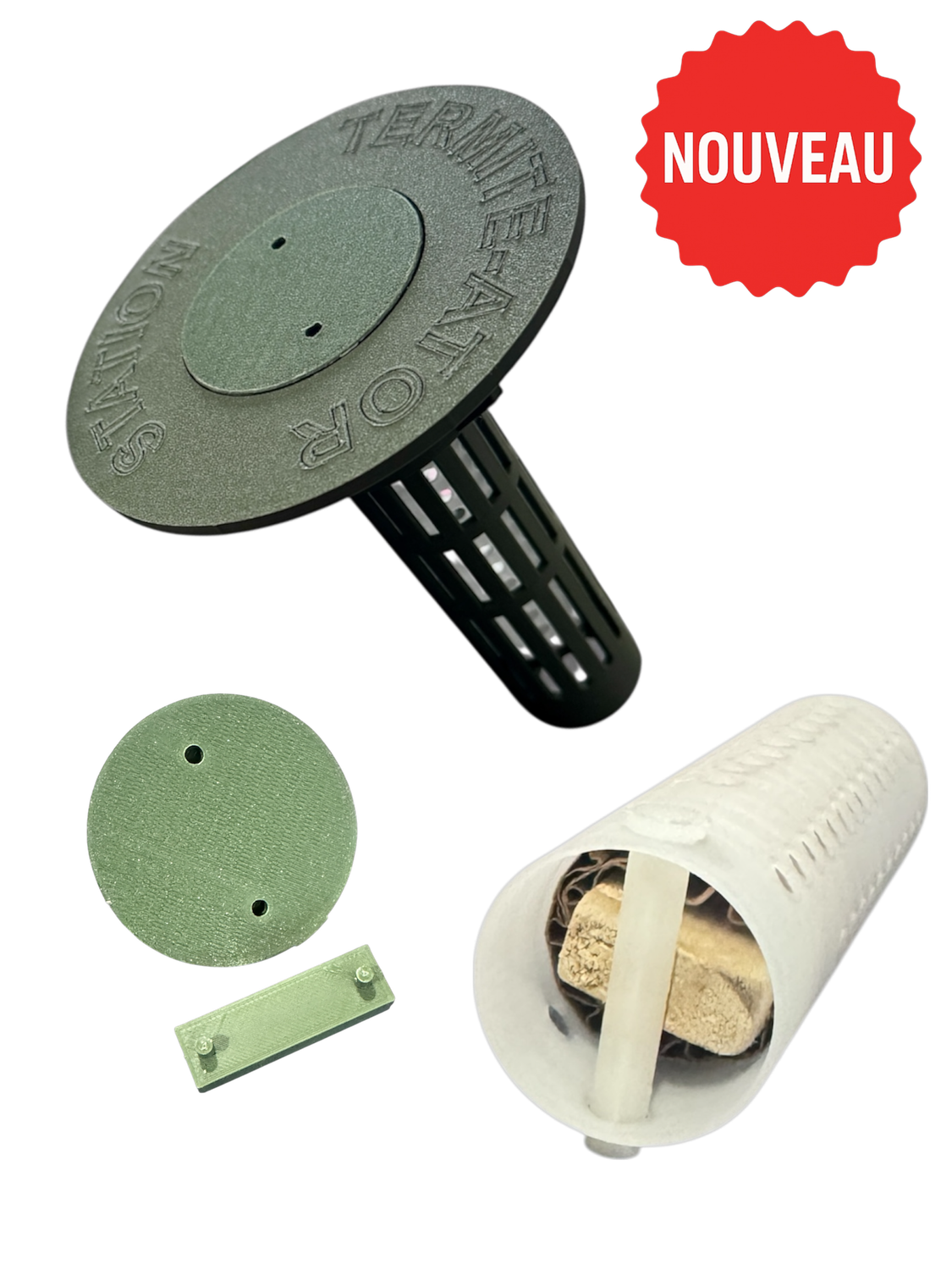 Lot de 5 Stations Termite-Ator – Système de détection et de surveillance