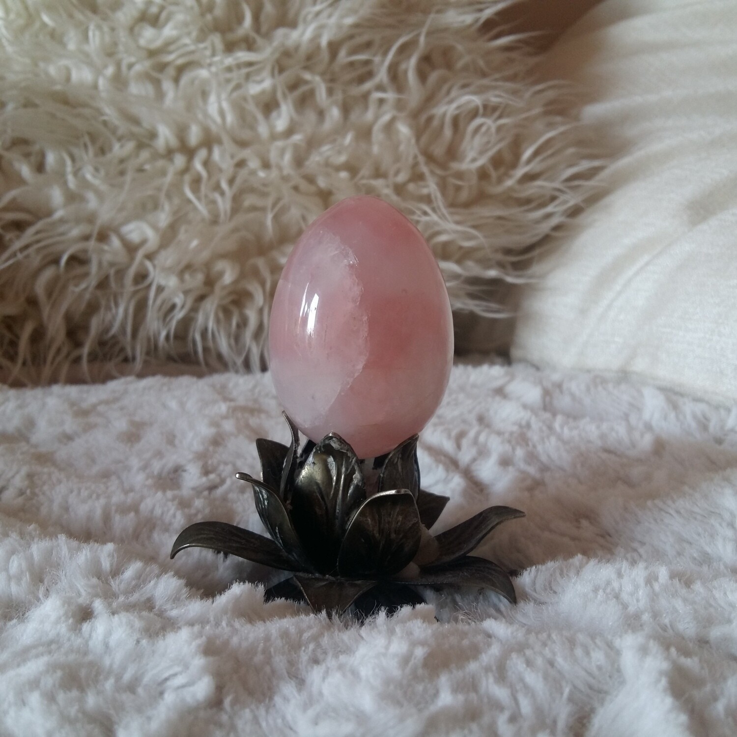 Rose Quartz Yoni Eggs: small (with options for medium, large, and drilled) Rose Quartz Yoni Eggs: small (with options for medium, large, and drilled)