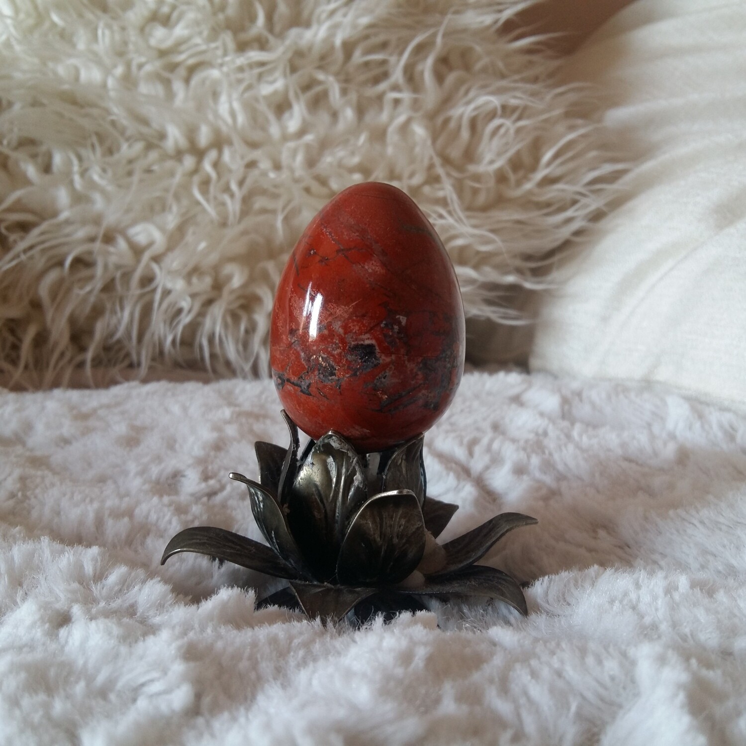 Red Jasper Yoni Eggs: small (with options for medium, large and drilled) Red Jasper Yoni Eggs: small (with options for medium, large and drilled)