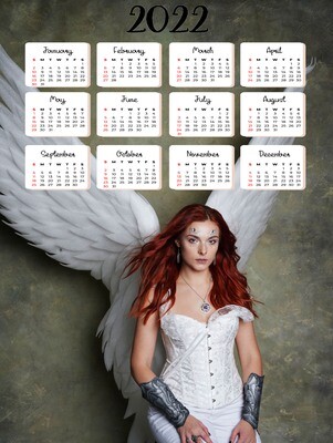 Calendar 2022 Angel A3