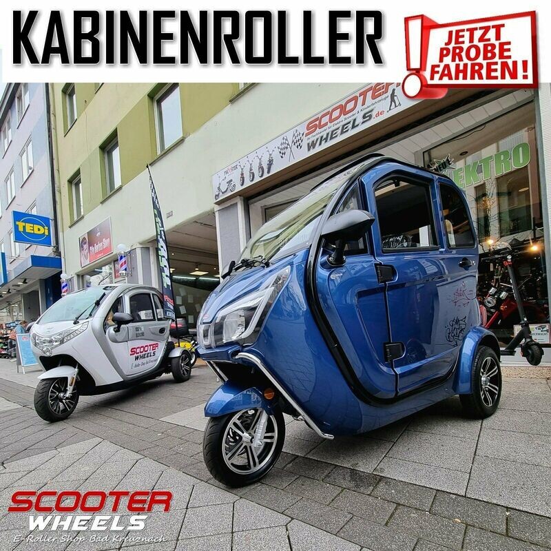 Deluxe Kabinenroller Elektroauto City Mobil Elektroroller