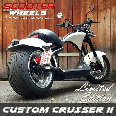 Custom Cruiser LE-2 E-Scooter Elektro Chopper - Umbau