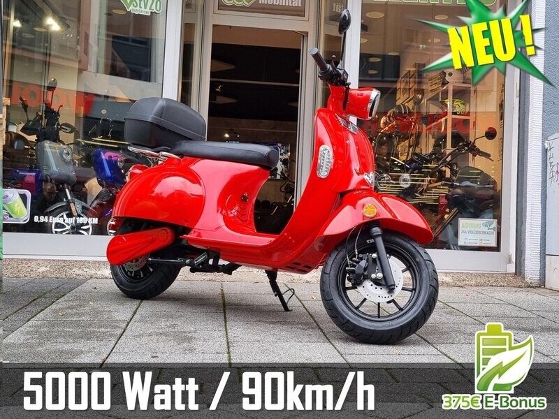 ⚡NEU⚡ Elektroroller “Retro E5000" Roller ⚡125er ⚡5000Watt⚡90km/h
