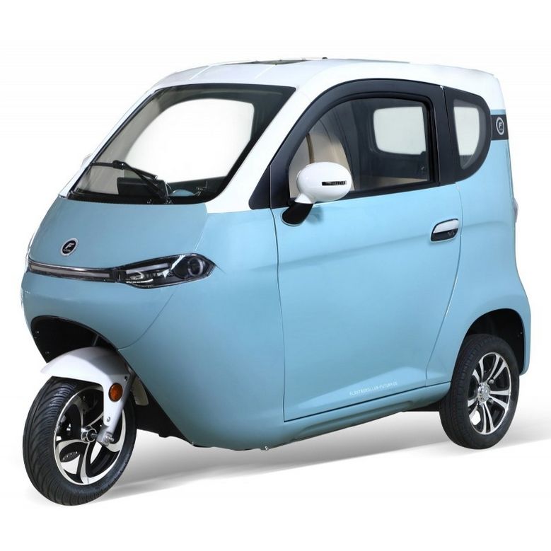 NEU⚡Microcar Blue 3.0⚡45/25 km/h⚡ Blei-Gel-Akku⚡80 km Reichweite