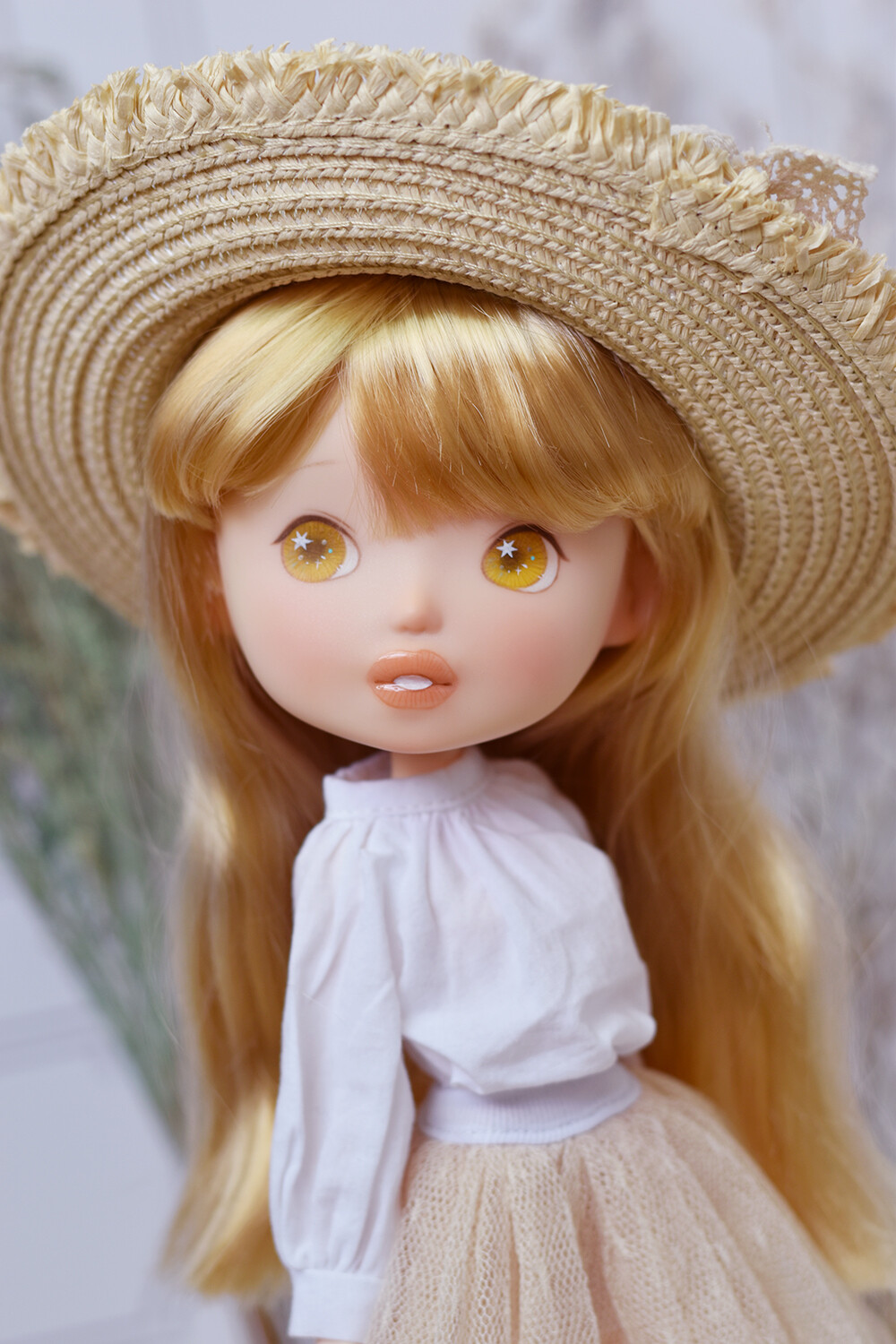 Hime Dolly "Banana Cream" - Summer Limited OOAK Custom-made doll