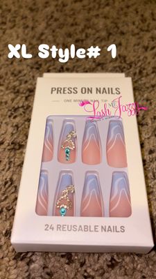 Press-On Nails (XL Styles)