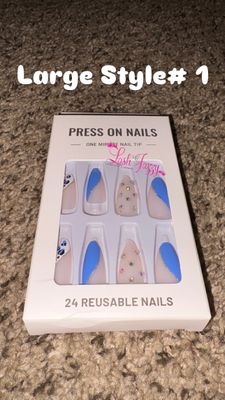 Press-On Nails (Long Styles)