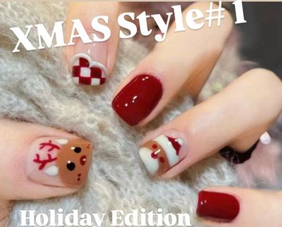 Christmas Season Press-On Nails 💅
