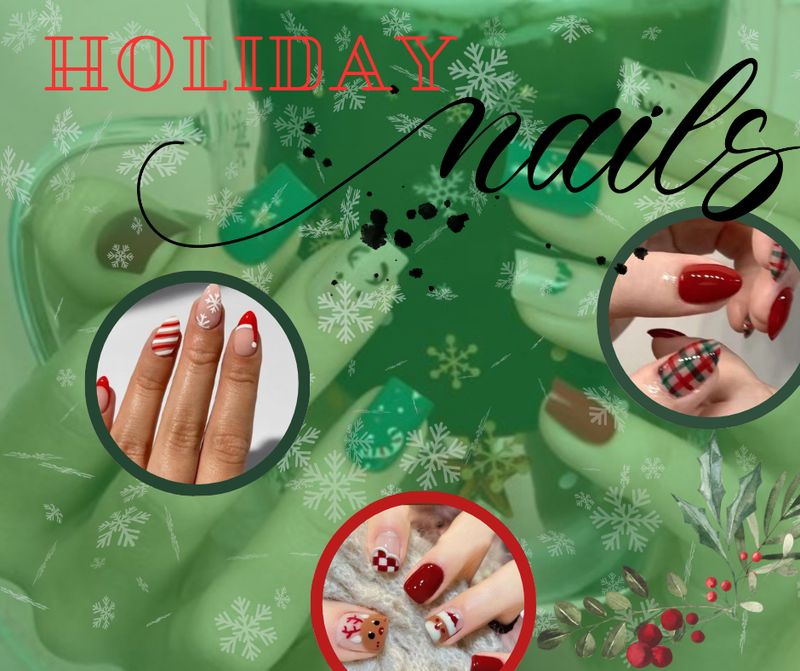 Christmas Season Press-On Nails 💅 Christmas Season Press-On Nails 💅