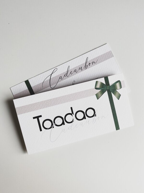 Digitale Cadeaubon | Last Minute Cadeautje
