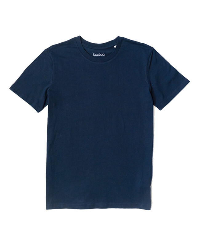 Zelf samenstellen | Bio T-Shirt Donker Blauw UNISEX
