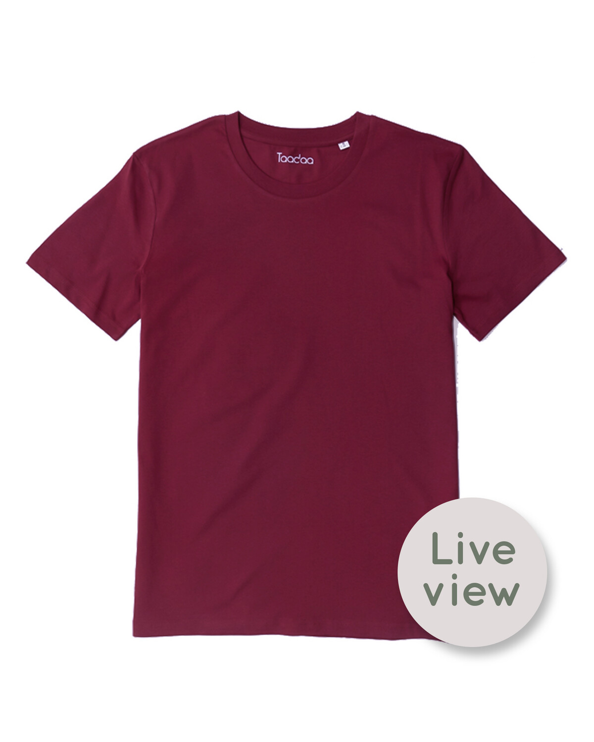 Shirt bordeaux rood sale