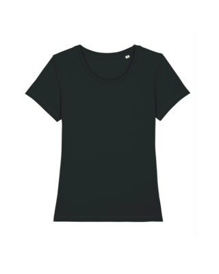 Zelf samenstellen | Bio T-shirt Zwart DAMES