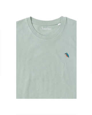 Bio T-Shirt Aloe - IJsvogel UNISEX