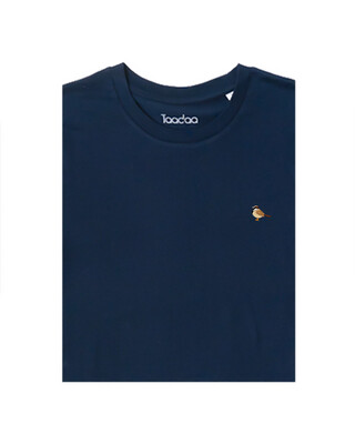 Bio T-shirt Donker Blauw - Huismus UNISEX