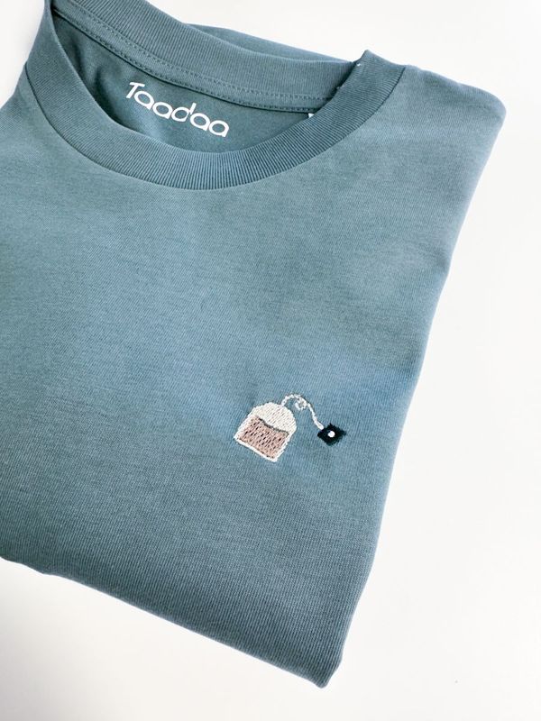 Bio T-shirt - Theezakje - UNISEX