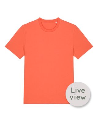 -10% Zelf samenstellen | Bio T-Shirt Vrolijk Oranje UNISEX