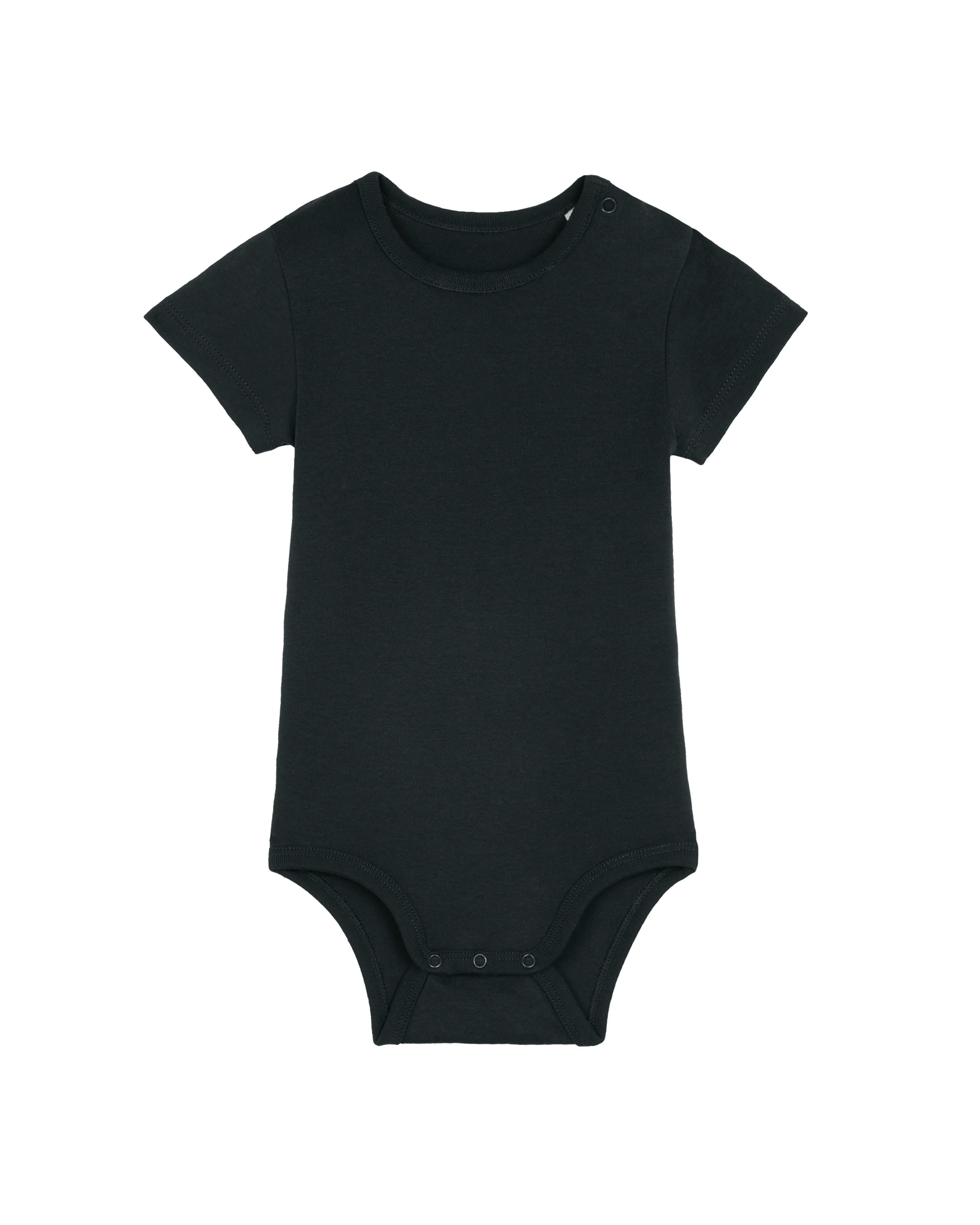 Zelf Samenstellen | Bio Rompertje Diep Zwart BABY