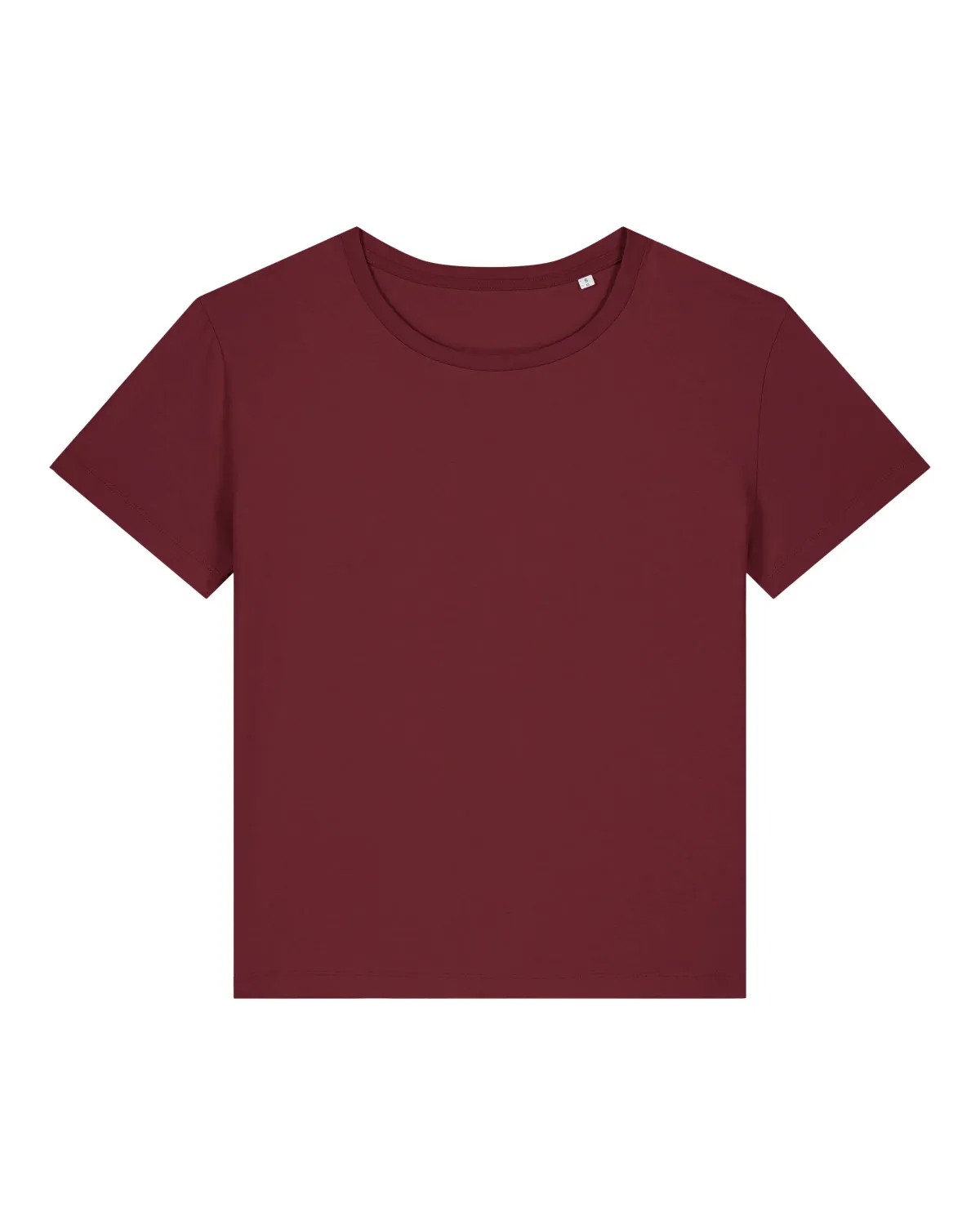 Zelf samenstellen | Bio T-shirt Bordeaux DAMES