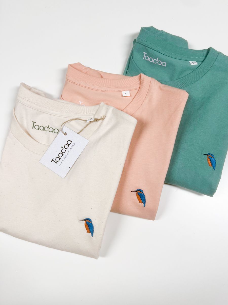 Bio T-shirt - IJsvogel - UNISEX