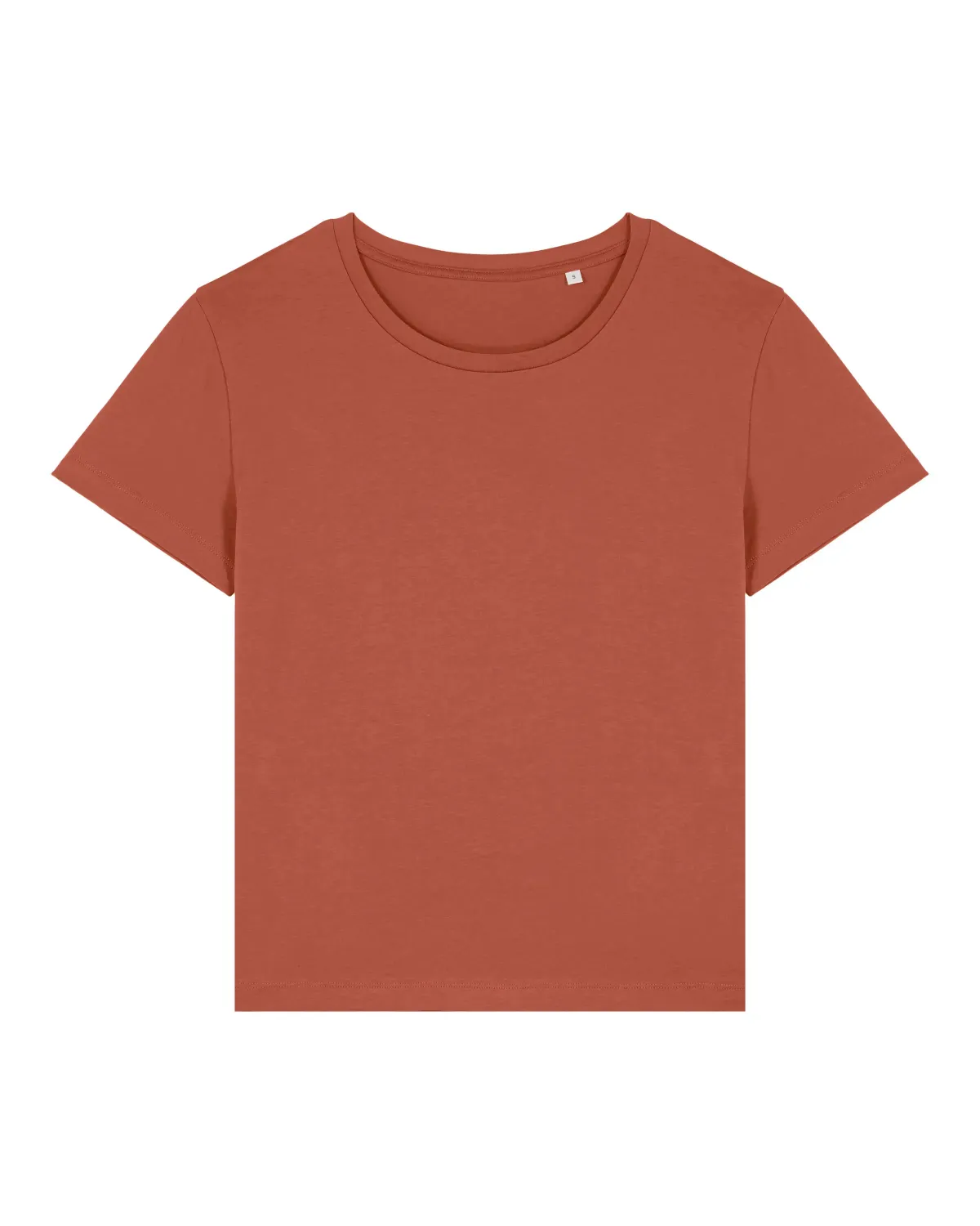-10% Zelf samenstellen | Bio T-shirt Herfst Bruin DAMES