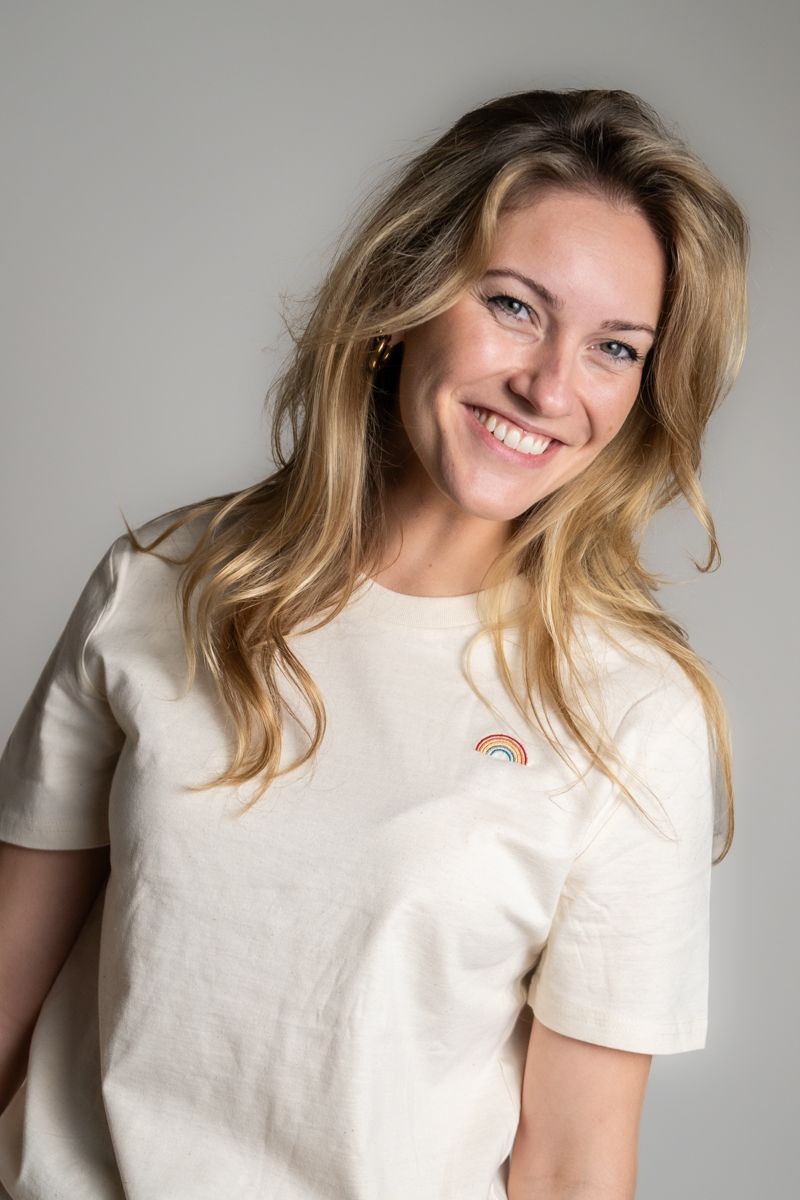 Bio T-shirt - Regenboog - UNISEX