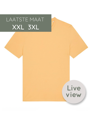 -20% Zelf samenstellen | Bio T-shirt Lente Geel UNISEX