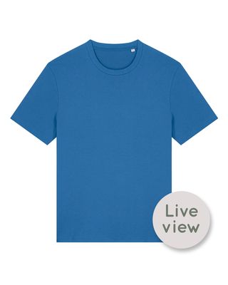 -10% Zelf samenstellen | Bio T-shirt Blauw UNISEX