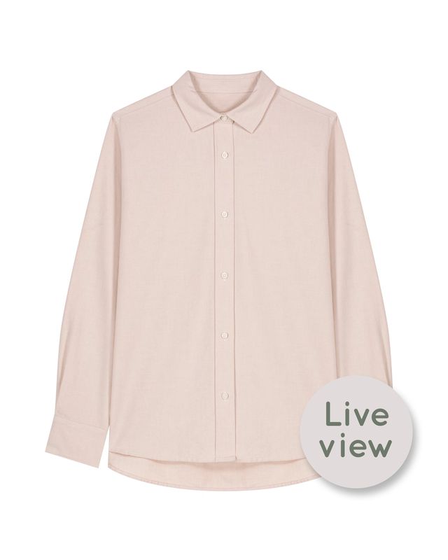 NIEUW! Zelf samenstellen | Bio Blouse Zand DAMES