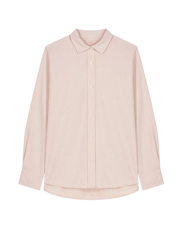 Zelf samenstellen | Bio Blouse Zand Beige DAMES