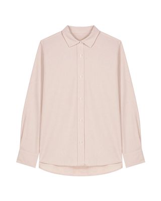 Zelf samenstellen | Bio Blouse Zand Beige DAMES