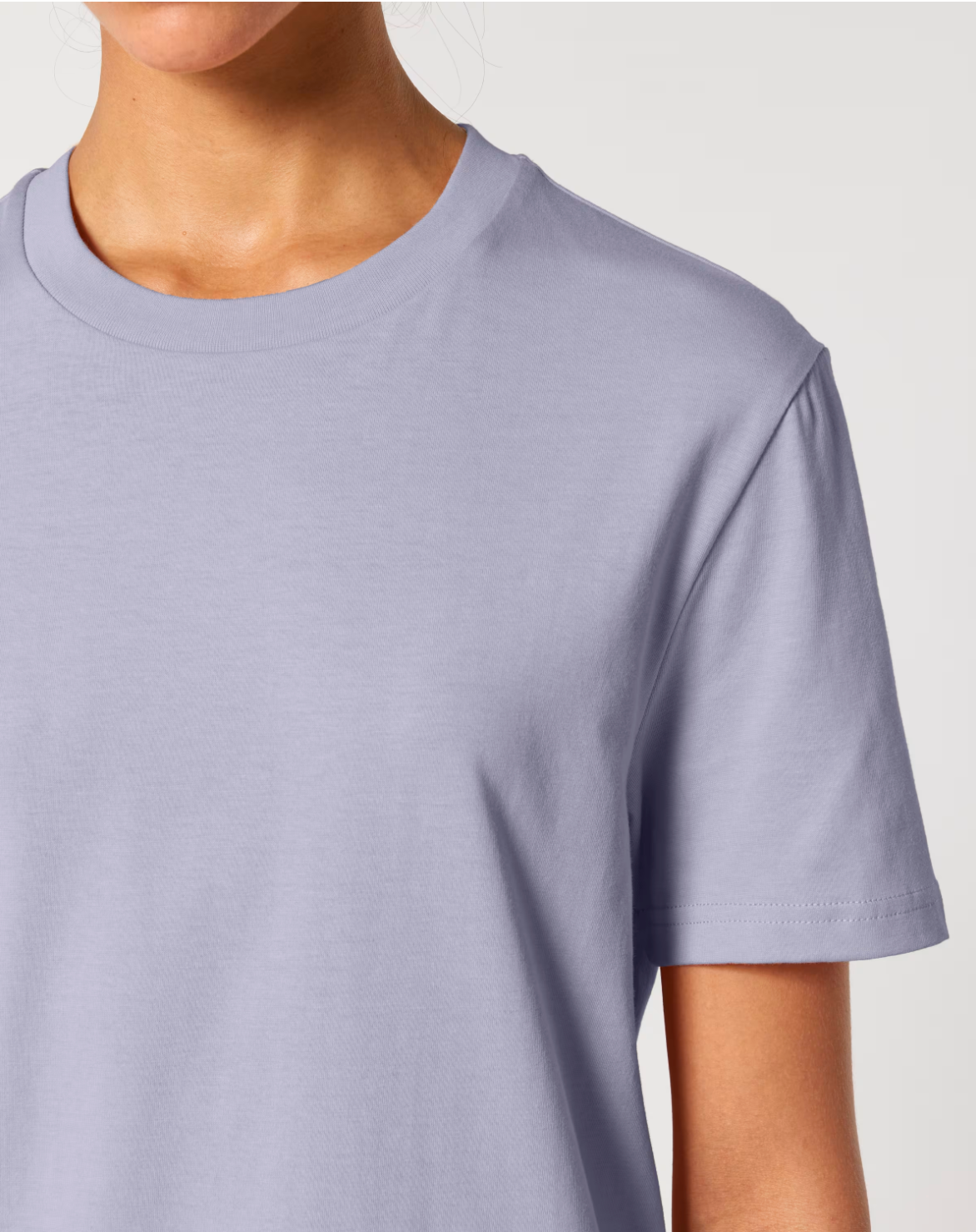-10% Zelf samenstellen | Bio T-shirt Lavendel Paars UNISEX