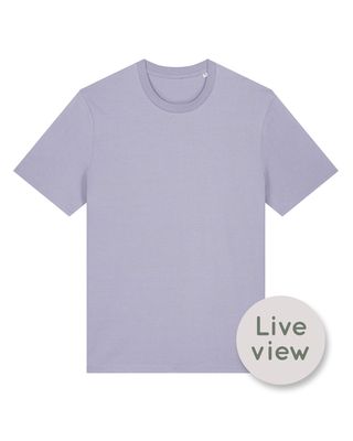 NIEUW! Zelf samenstellen | Bio T-shirt Lavendel UNISEX