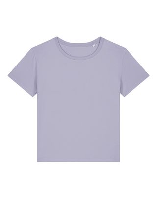 NIEUW! Zelf samenstellen | Bio T-shirt Lavendel DAMES