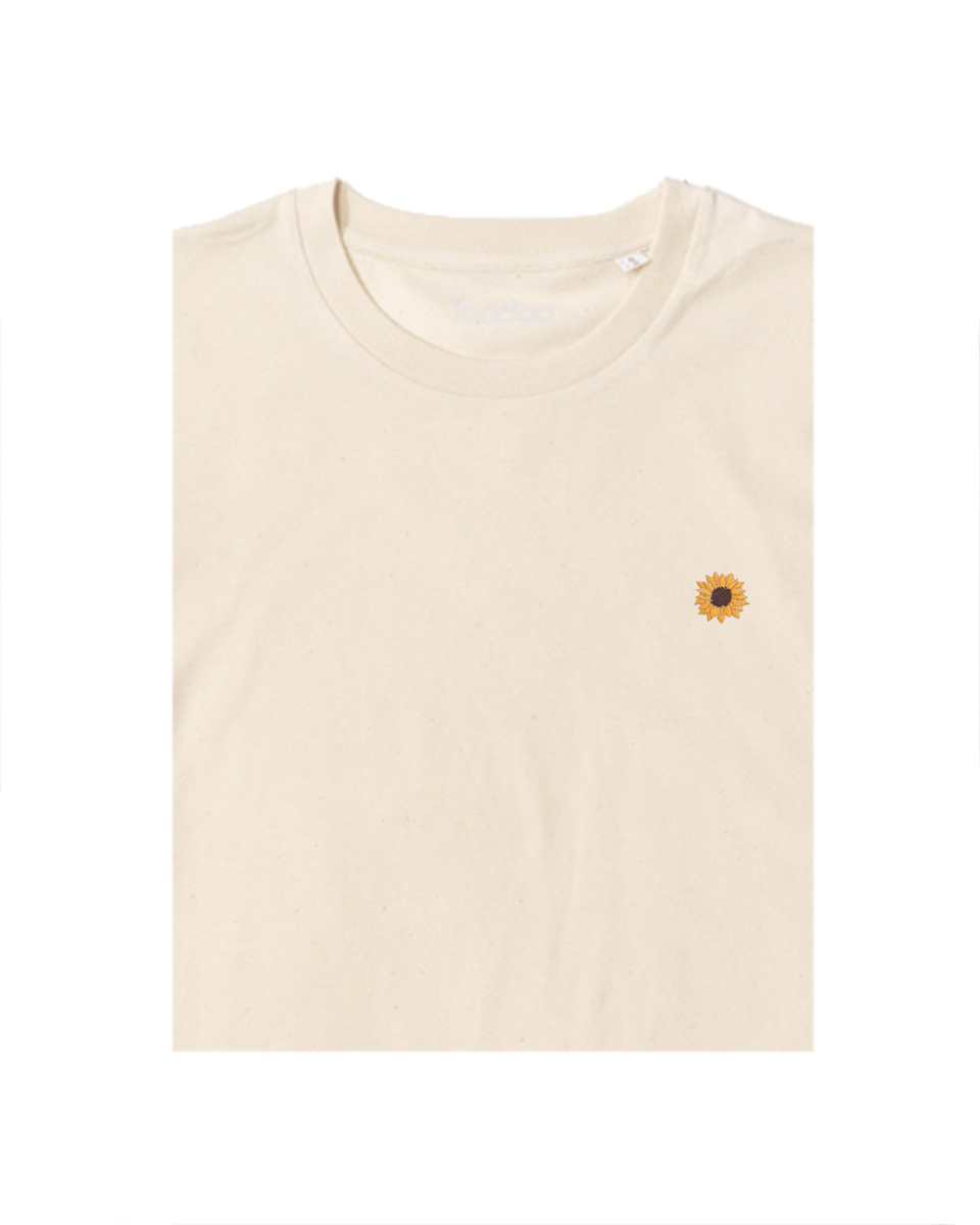 Bio T-shirt - Zonnebloem - UNISEX